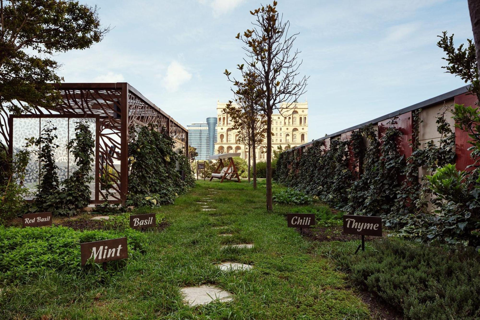 Jw Marriott Absheron Baku Hotel Luaran gambar The garden